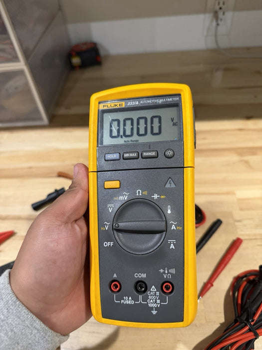 FLUKE 233A REMOTE DISPLAY AUTOMOTIVE DIGITAL MULTIMETER KIT