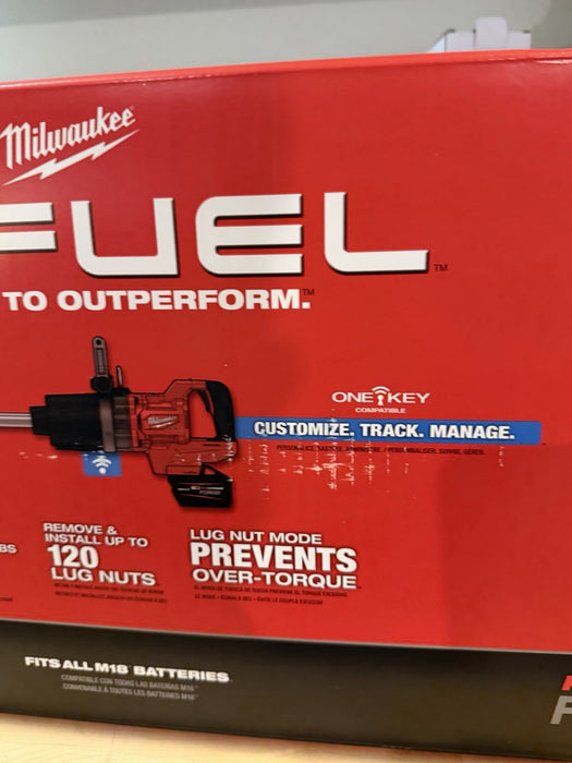 MILWAUKEE 2869-22HD M18 1" EXTENDED ANVIL CORDLESS IMPACT WRENCH KIT -NEW SEALED