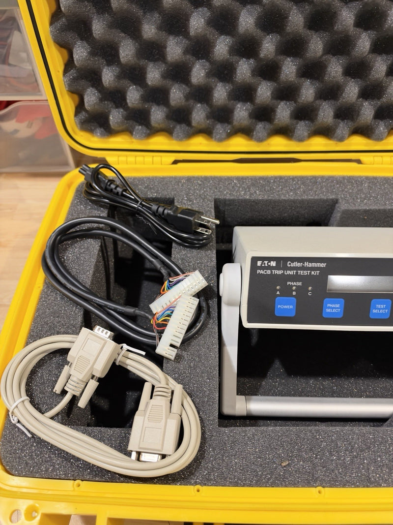 EATON MTK1000 TEST KIT FOR MAGNUM DS DIGITRIP CUTLER HAMMER TRIP UNIT TEST KIT
