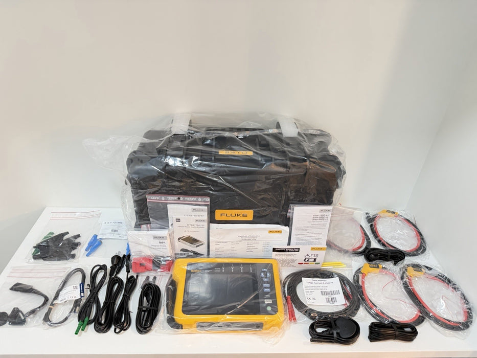 FLUKE 1777 POWER QUALITY ANALYZER (NEW FACTORY SEALED)CALIBRATED 2027 SHIPS FAST