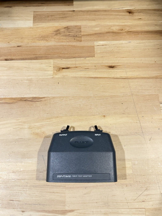 FLUKE NETWORKS DSP-FTA410 MULTIMODE MM FIBER TEST ADAPTER TESTED