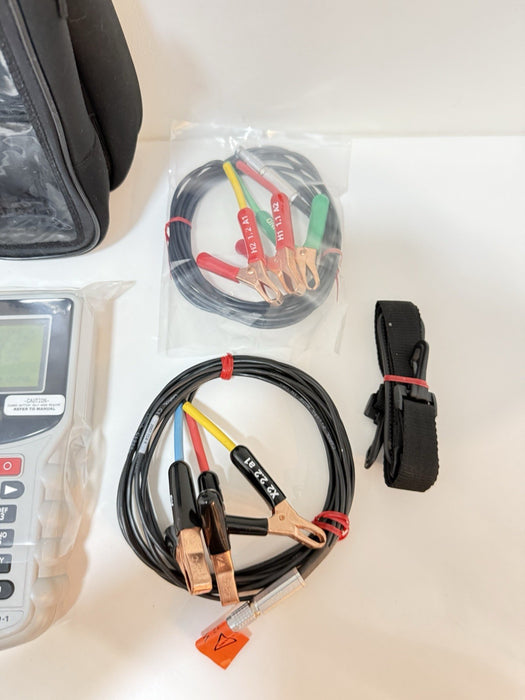 MEGGER TTR100-1 SINGLE PHASE TRANSFORMER TURN RATIO TEST SET TESTED