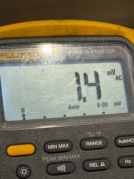 FLUKE 87V TRUE RMS MULTIMETER W/ LEADS (TESTED) SHIPS FAST