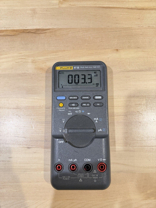 FLUKE 87 III TRUE RMS MULTIMETER (PARTS ONLY) DOESN’T WORK - SHIPS FAST