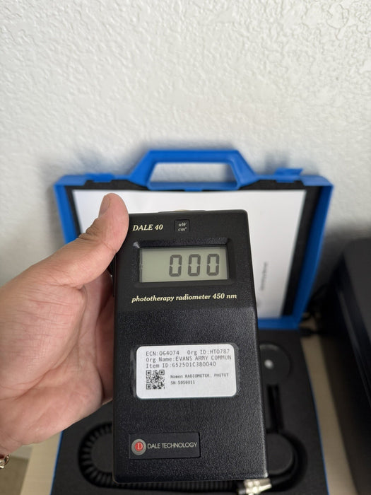 FLUKE DALE40 PHOTOGRAPHY RADIOMETER/IRRADIANCE METER TESTER