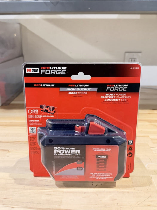 MILWAUKEE 48-11-1813 M18 18V HD12.0 REDLITHIUM FORGE BATTERY /NEW FACTORY SEALED