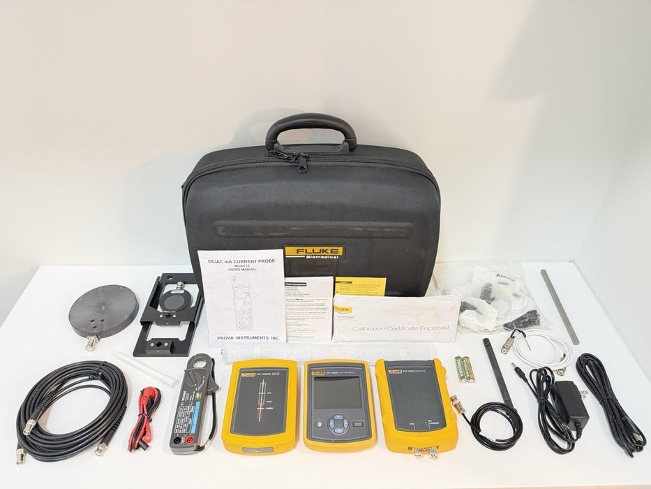 FLUKE BIOMEDICAL TNT 12000D W DOSEMATE 12000WD KIT & ACCESSORIES KIT (TESTED)