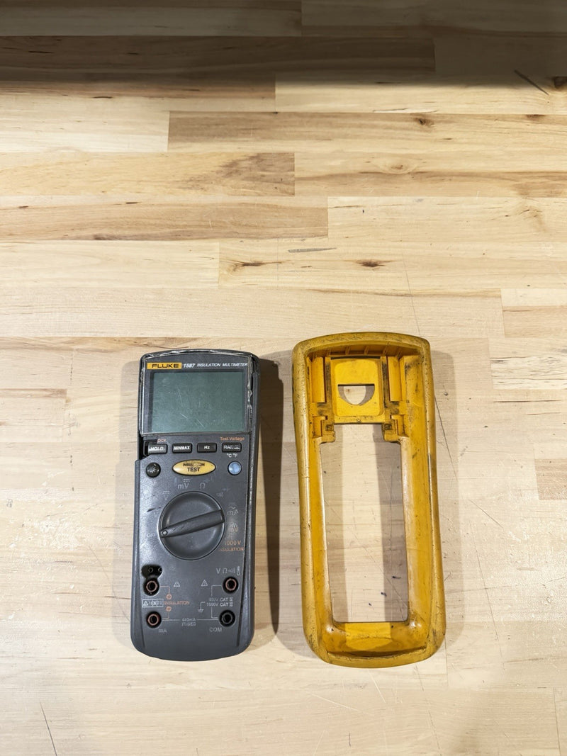 FLUKE 1587 INSULATION TESTER (PARTS ONLY) DOESN’T WORK