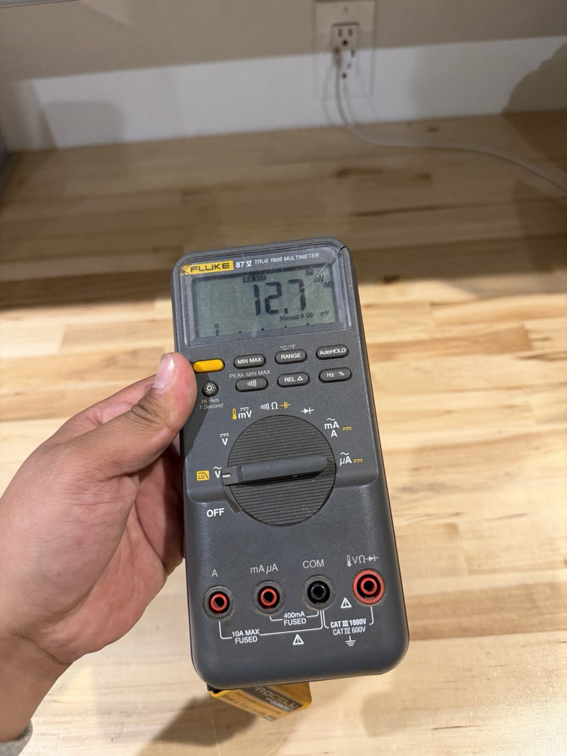 FLUKE 87V TRUE RMS MULTIMETER FOR PARTS