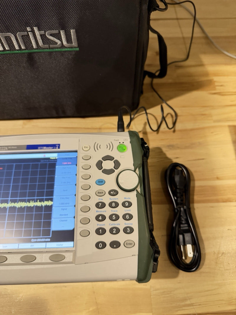 ANRITSU MT8222A BTS MASTER MULTI-FUNCTIONAL BASE STATION ANALYZER TESTED