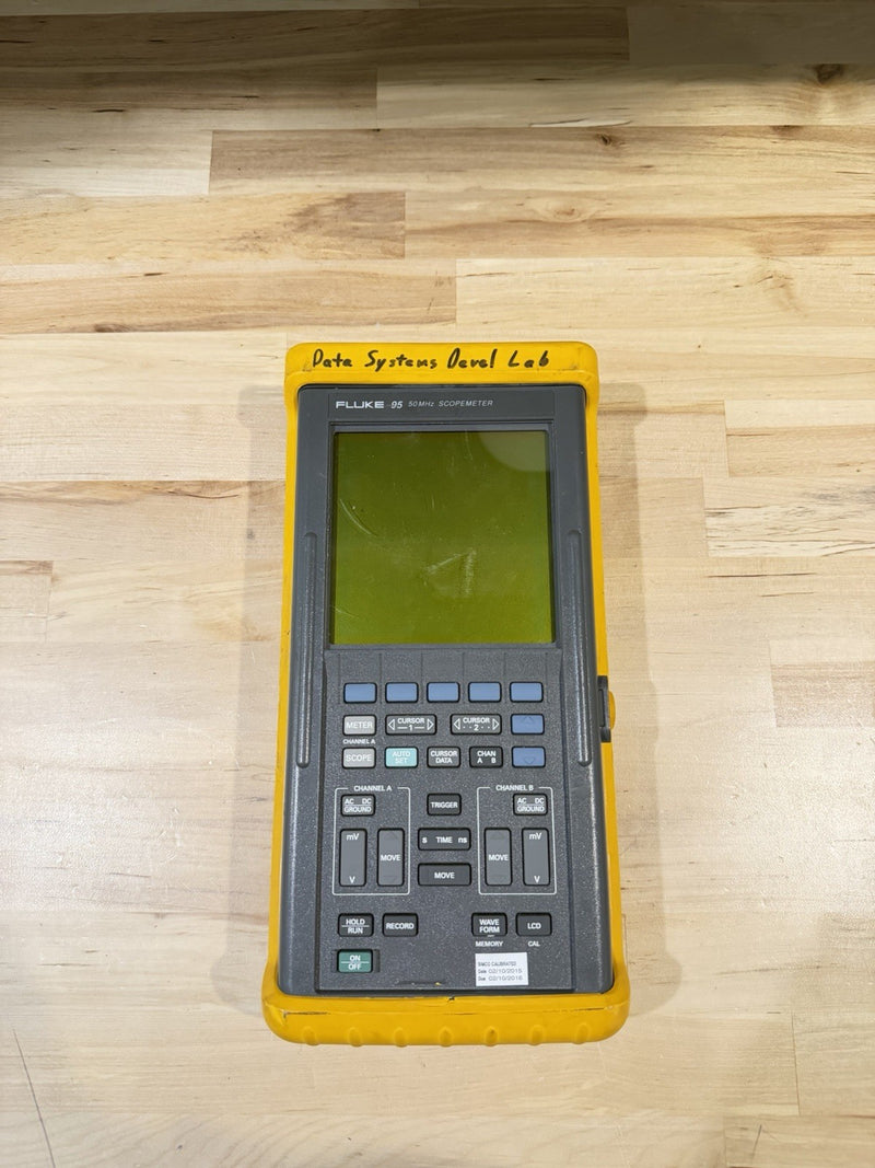 FLUKE 95 SCOPEMETER FOR PARTS