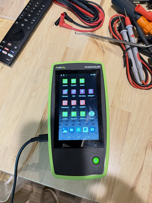 NETALLY ETHERSCOPE NXG EXG 200 TESTER W/ CHARGER - FREE SHIPPING