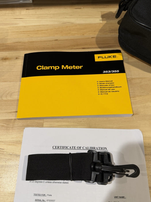 FLUKE 355 AC/DC CLAMP METER 2000A TESTED NEW CALIBRATED 2024
