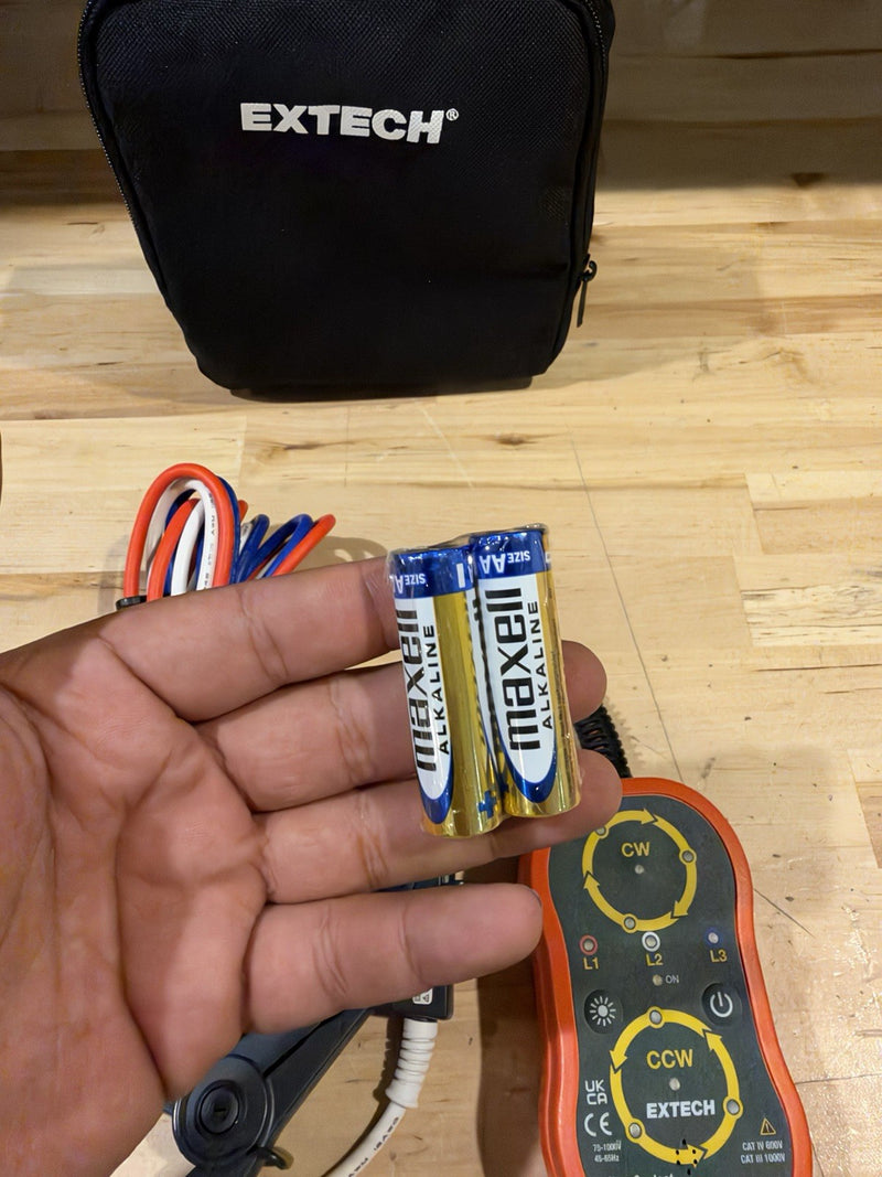 EXTECH PRT200 INSTRUMENTS PHASE ROTATION TESTER (TESTED) SHIPS FAST