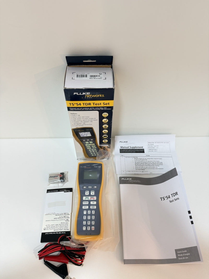 FLUKE NETWORKS TS54 TDR TEST SET