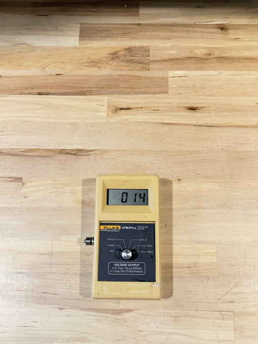 FLUKE BIOMEDICAL DPM2PLUS PRESSURE METER (TESTED) FREE SHIPPING