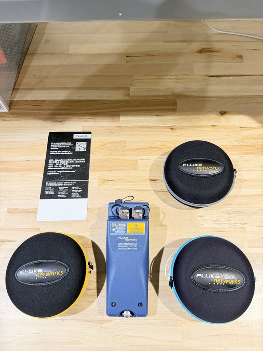 FLUKE DTX-OTDR SM MM FIBER MODULE WITH LAUNCH PACK KIT