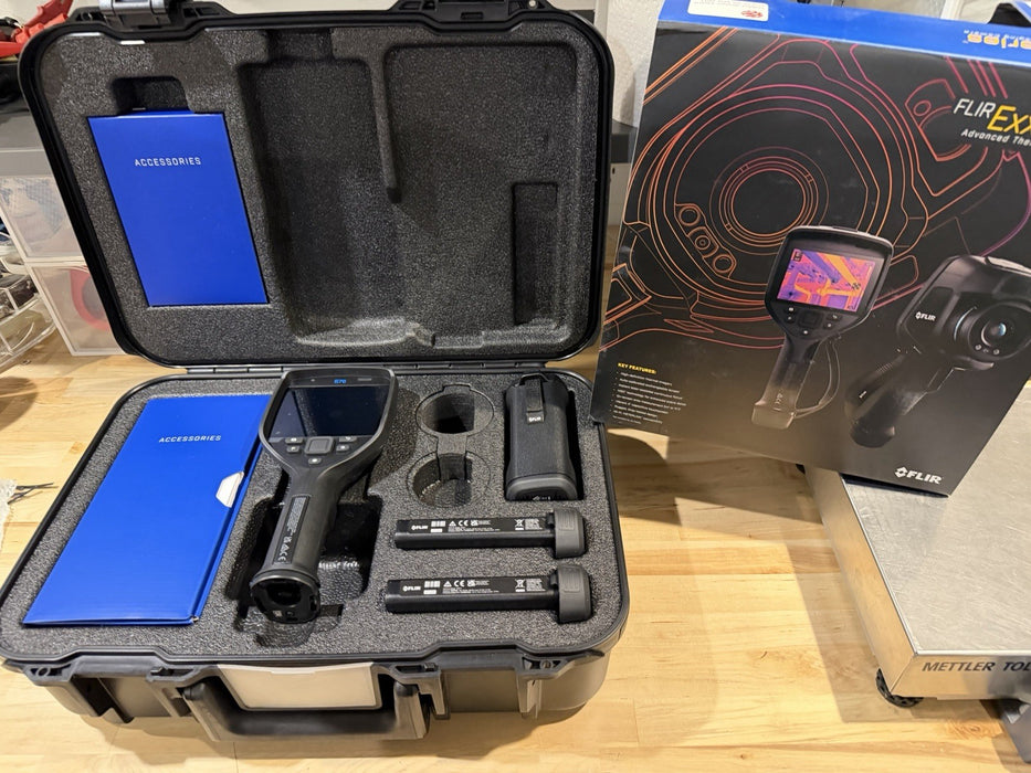 FLIR E76 24° + 14° THERMAL CAMERA NEW CALIBRATED 2025 NEW