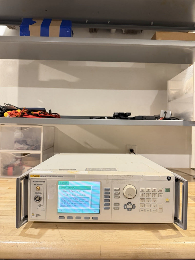 FLUKE 9610A/AF RF REFERENCE SOURCE - FREE SHIPPING (TESTED PASS ALL TESTS)
