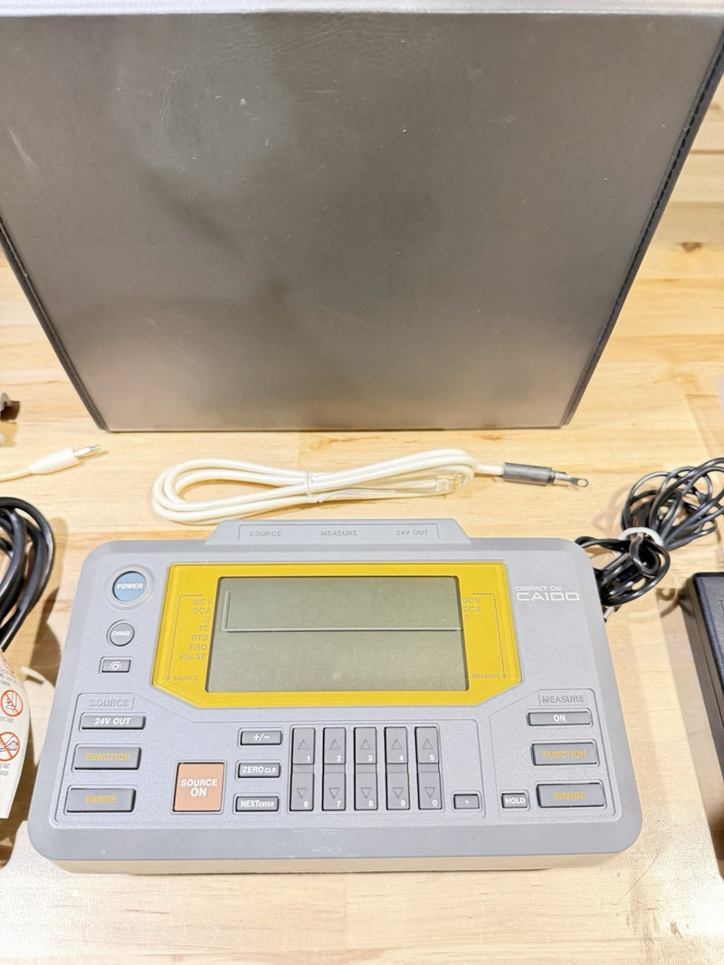 YOKOGAWA COMPACT CA100 CALIBRATOR W/ ACCESSORIES (TESTED) FREE SHIPPING