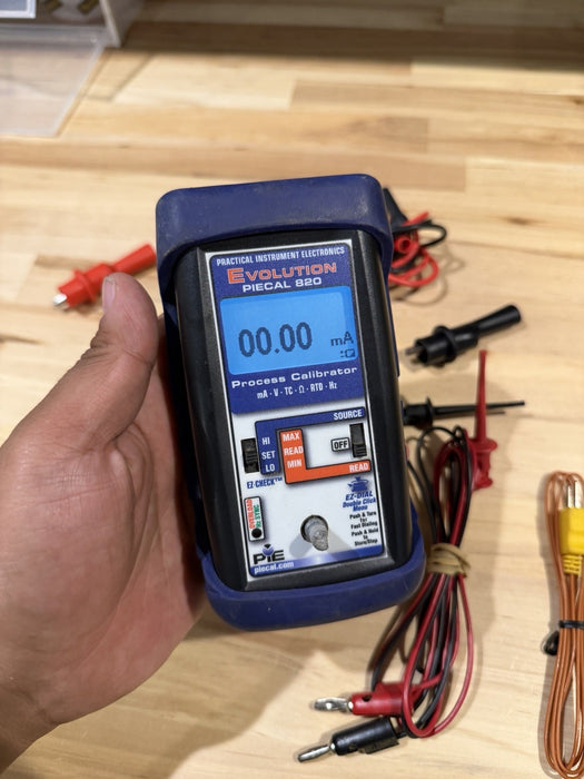 PIE EVOLUTION PIECAL 820 SINGLE CHANNEL PROCESS CALIBRATOR