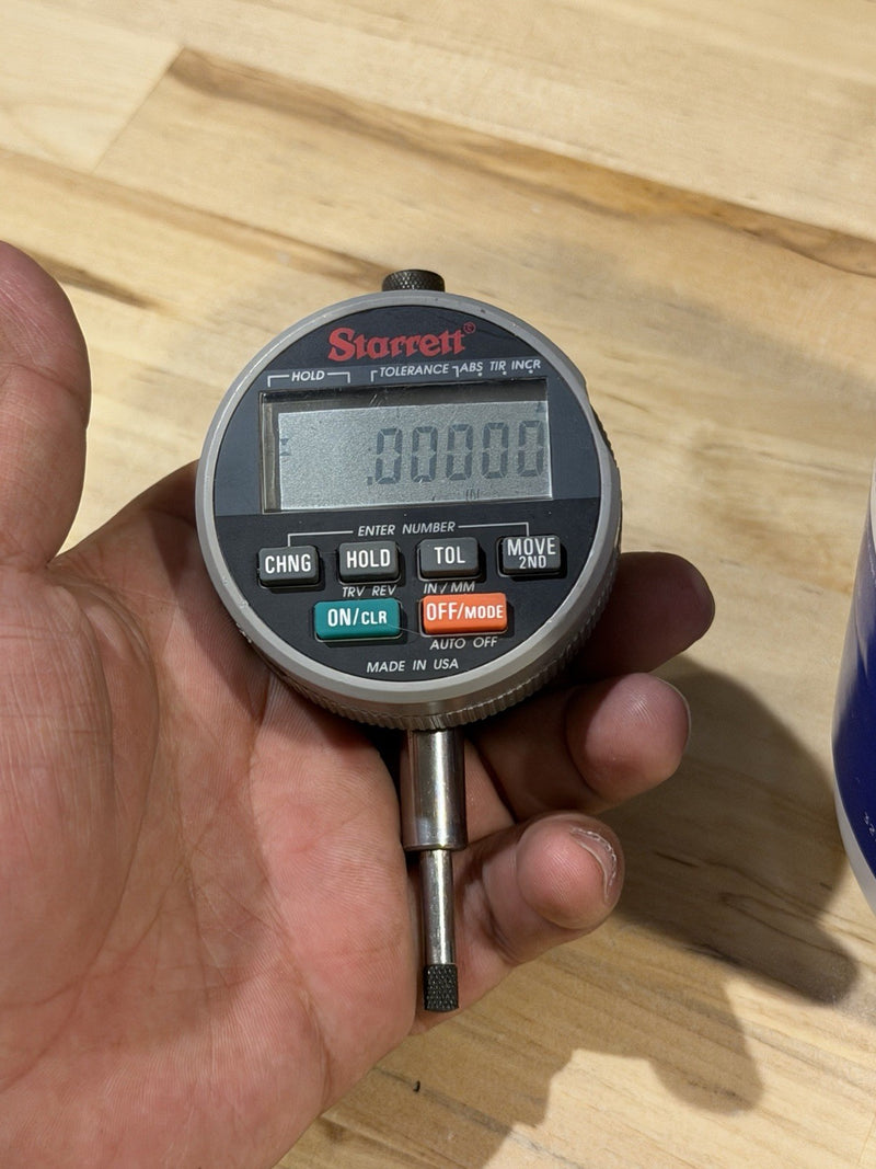 STARRETT F2720-0 ELECTRONIC INIDICATOR DEPTH GAUGE TESTED