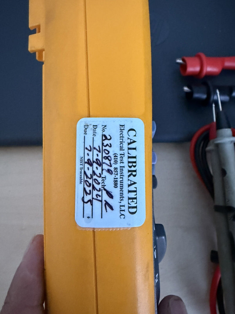 FLUKE 289 TRUE-RMS LOGGING MULTIMETER WITH LEADS CALIBRATED 2025