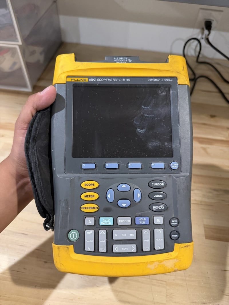 FLUKE 199C SCOPEMETER COLOR FOR PARTS