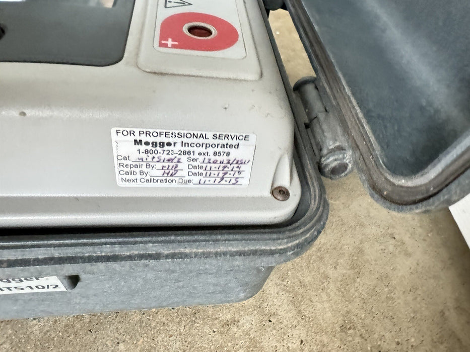 MEGGER MIT510/2 5KV INSULATION TESTER