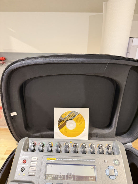 FLUKE IMPULSE 7000DP ANALYZER W/ LEADS & CHARGER (FREE SHIPPING) TESTED