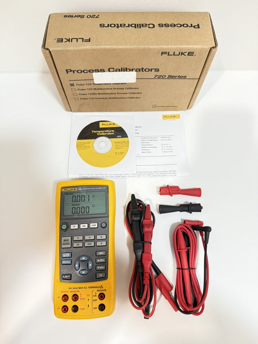 FLUKE 724 TEMPERATURE CALIBRATOR METER / NEW SEALED - SHIPS FAST