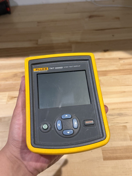 FLUKE BIOMEDICAL TNT 12000D TEST DISPLAY FOR PARTS