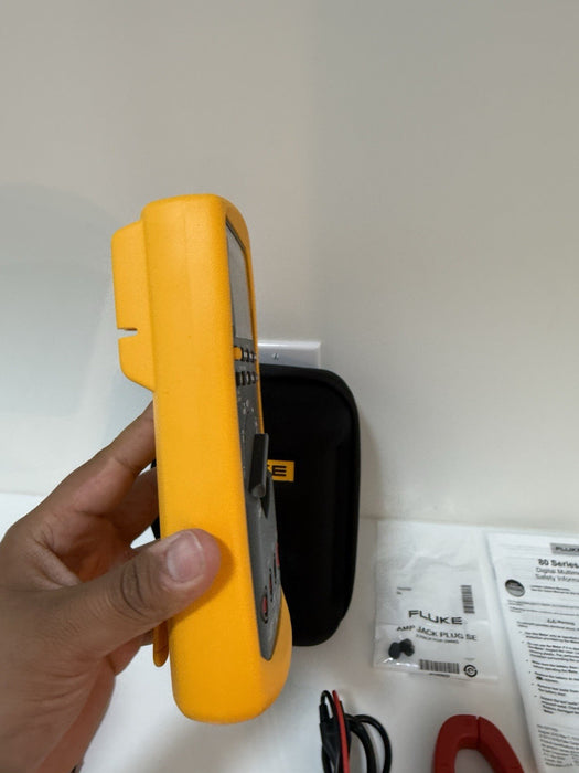 FLUKE 87 V MULTIMETER COMBI KIT W/ i400 CLAMP & LEADS - SHIPS FAST (NEW)