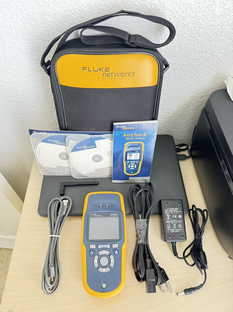 FLUKE NETWORKS AIRCHECK WI-FI HANDHELD WIRELESS NETWORK TESTER
