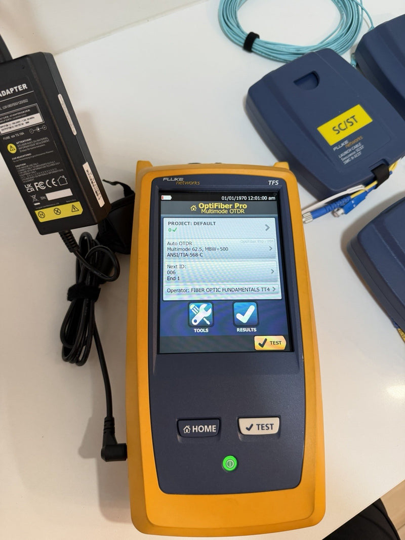 FLUKE NETWORKS VERSIV OFP-MM MULTIMODE OTDR MODULE KIT 850/1300 (TESTED)