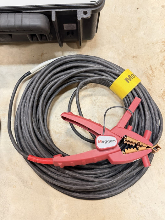 MEGGER TTRU3 PRO TRUE 3-PHASE TRANSFORMER TURNS RATIOMETER WITH CABLES TESTED