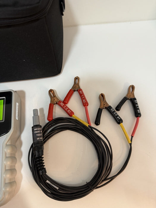 MEGGER TTR-25 SINGLE & THREE PHASE TRANSFORMER TURN-RATIO TEST