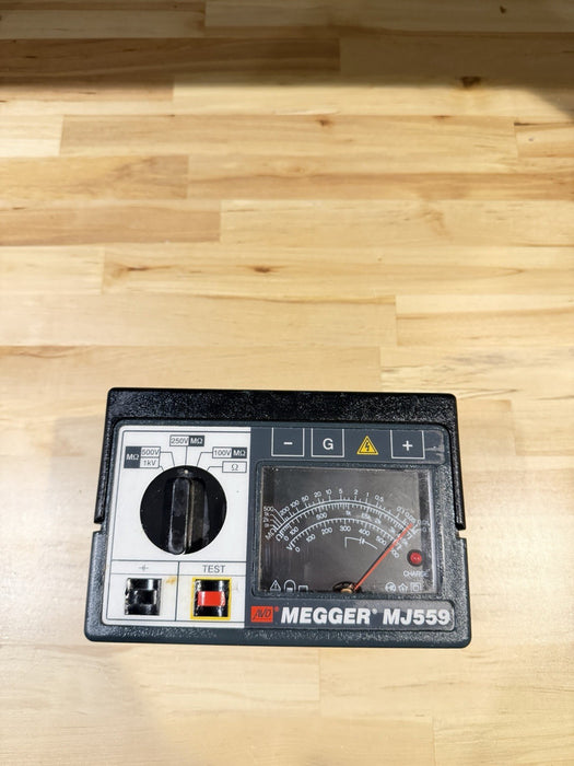 MEGGER MJ559 TESTER (PARTS ONLY) FOR PARTS - SHIPS FREE