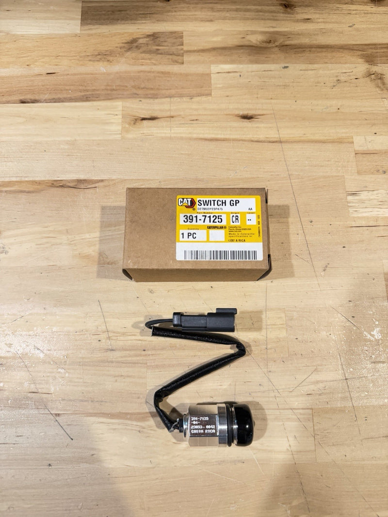 CATERPILLAR 391-7125 BYPASS SWITCH (GENUINE OEM) NEW SEALED - FREE SHIPPING