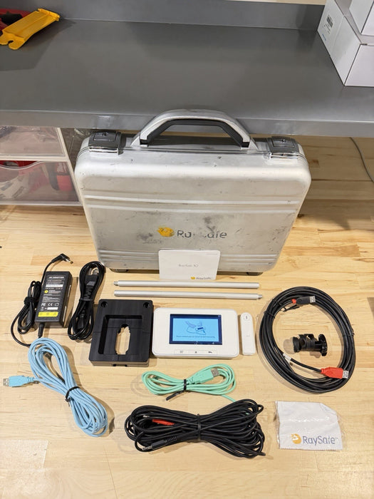RAYSAFE X2 BASE UNIT KIT W/ SENSORS & ACCESSORIES (TESTED) FREE SHIPPING