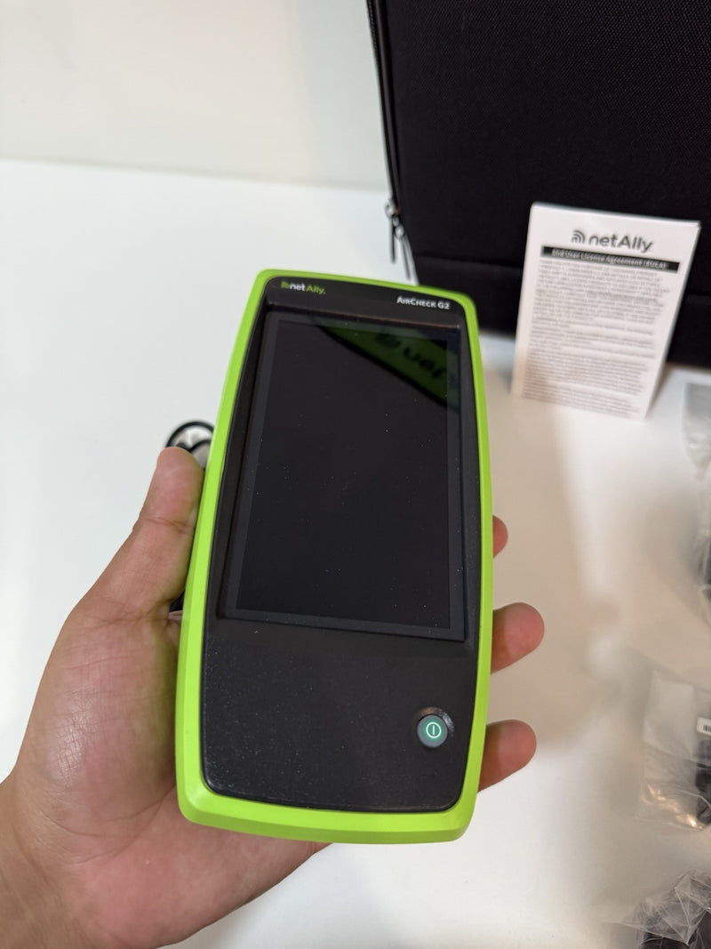 NETSCOUT AIRCHECK G2 KIT WITH ACCESSORIES TESTED