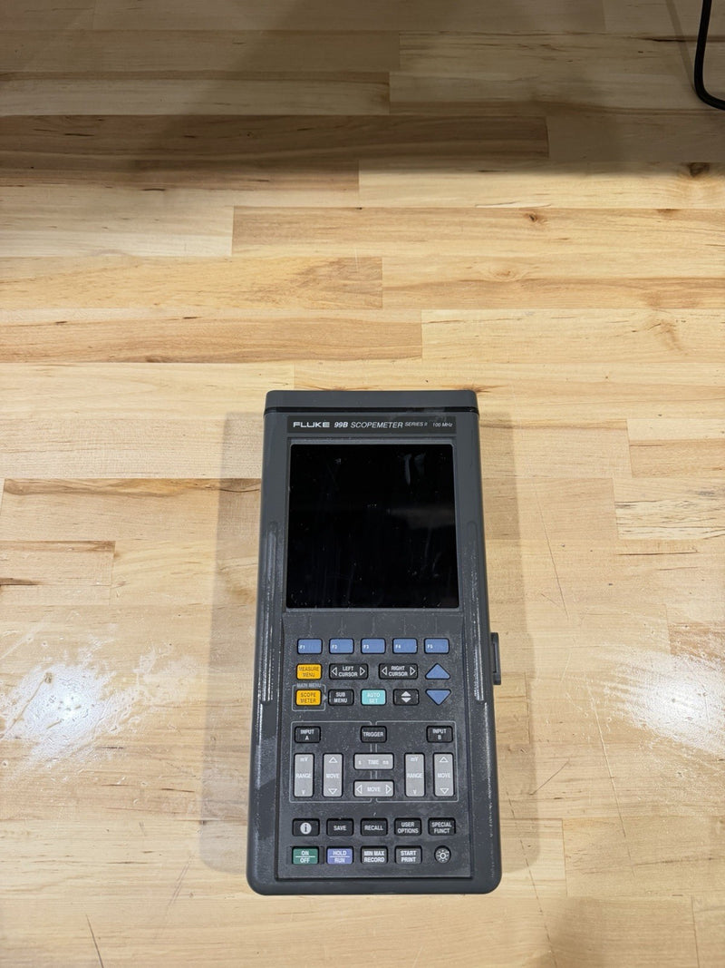 FLUKE 99B INDUSTRIAL SCOPEMETER SERIES II 100 MHZ FOR PARTS