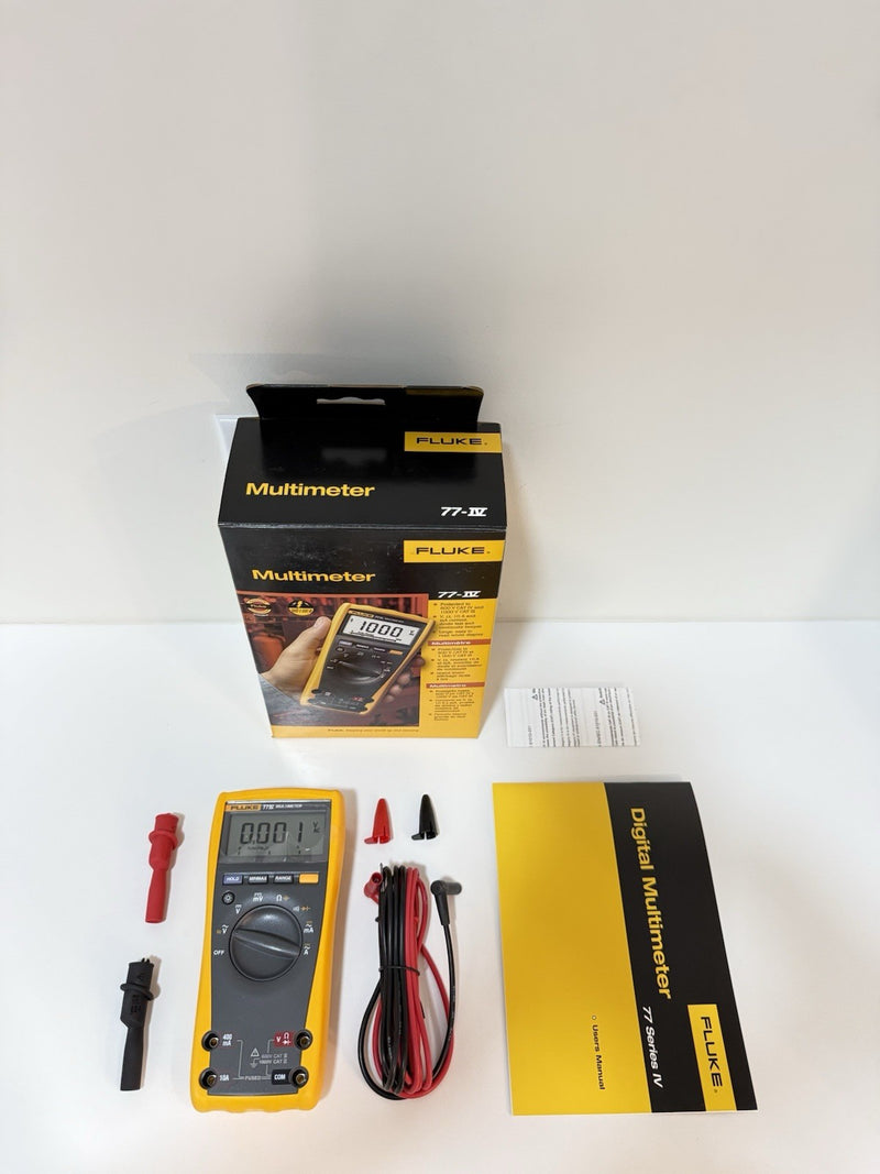 FLUKE 77 IV DIGITAL MULTIMETER CALIBRATED 2025