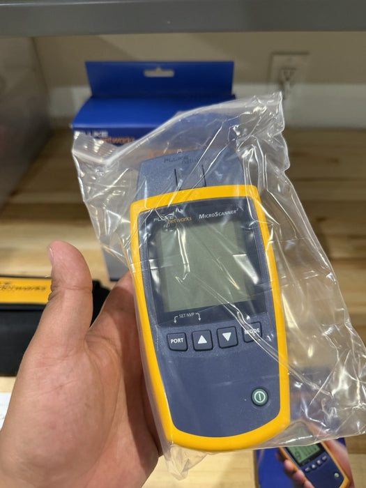 FLUKE NETWORKS MICROSCANNER 2 CABLE VERIFIER