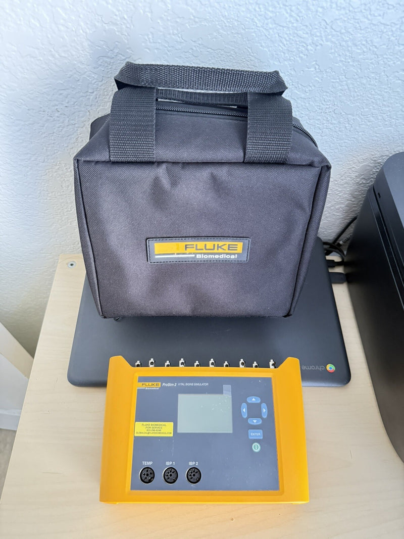 FLUKE BIOMEDICAL PROSIM 2 VITAL SIGNS SIMULATOR