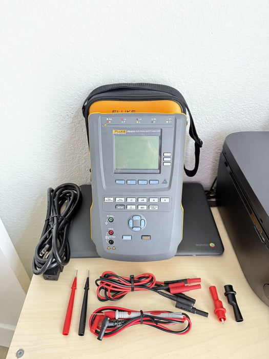 FLUKE ESA615 EU 230V ELECTRICAL SAFETY ANALYZER CALIBRATED 2024