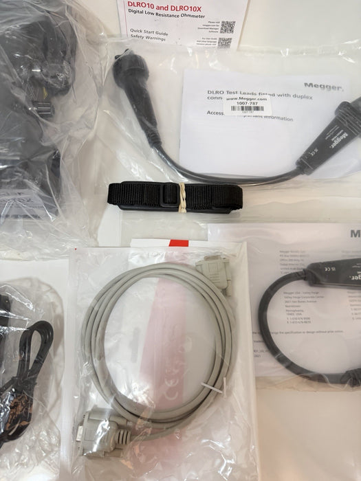 MEGGER DLRO10X DIGITAL LOWE RESISTANCE OHMMETER NEW SEALED