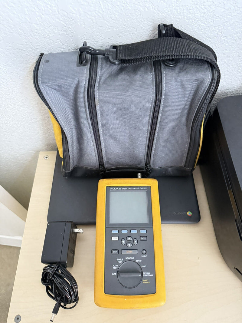 FLUKE DSP-100 LAN CABLEMETER S FOR PARTS