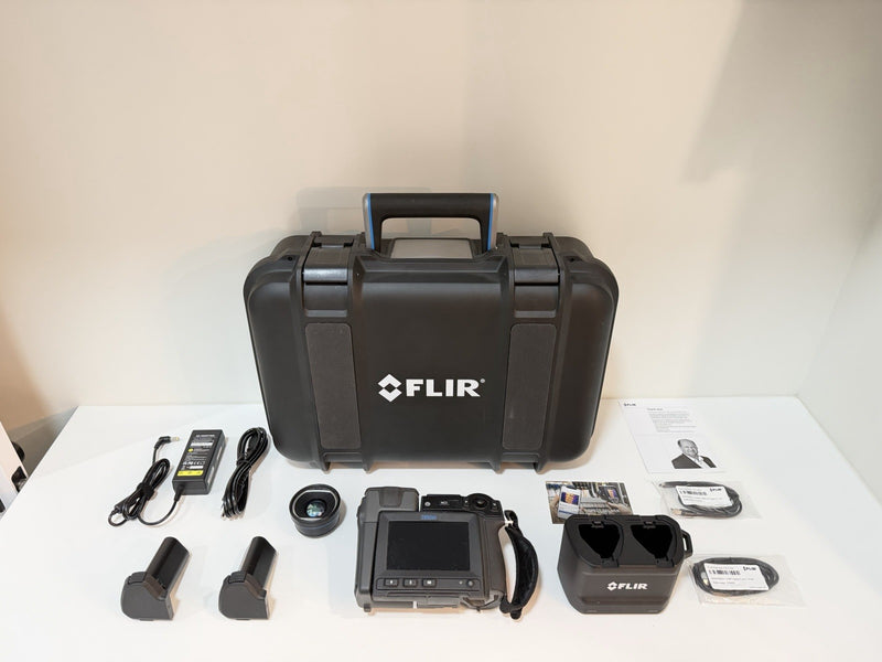 FLIR T650SC THERMAL IMAGING CAMERA WITH ACCESSORIES & CASE TESTED