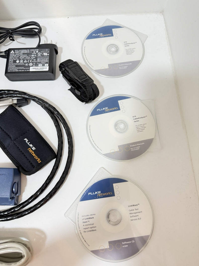 FLUKE NETWORKS DTX-1800 CABLE ANALYZER KIT RARE